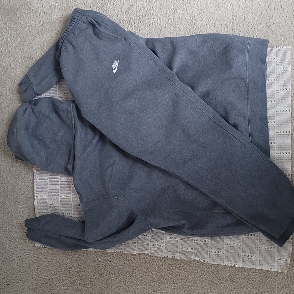 Nike Men's SweatSuit 2xtall Gray